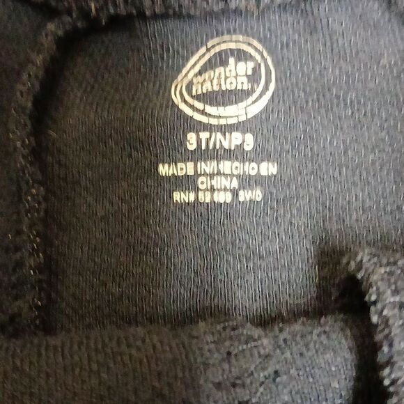 🩷Children's Place Boys Size 3T Sweatpants Wonder Nation Size 3T Blue - Picture 6 of 8